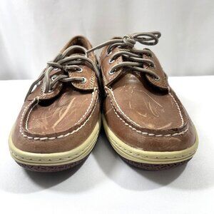 Sperry Top-Sider‎ Billfish 3-Eye Men's Boat Shoe Color Dark Tan US 8.5